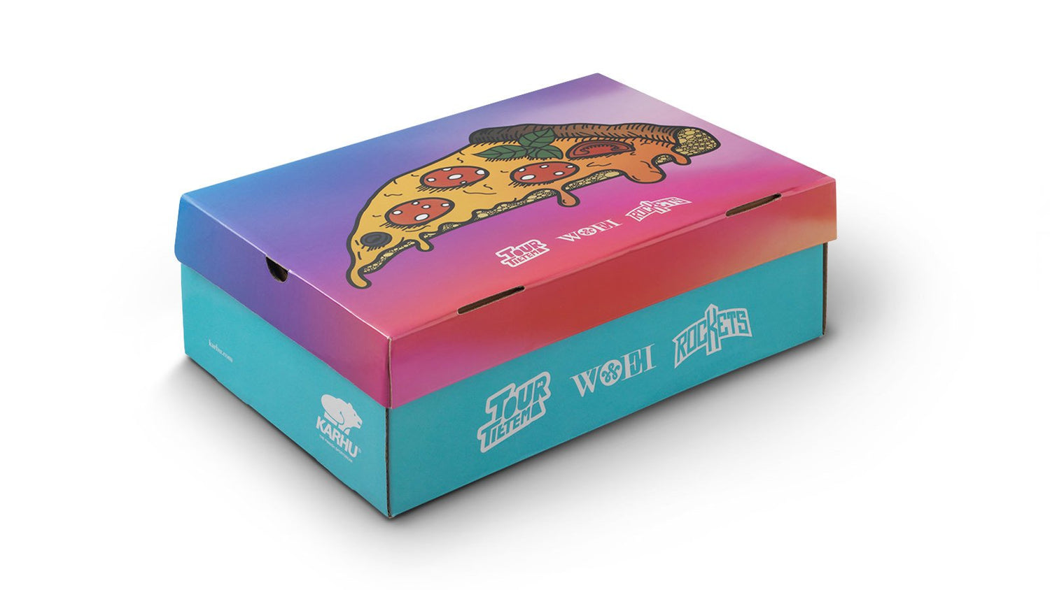 Rockets x Woei x Tour de Tietema for KARHU Fusion 2.0 - Silver Lining / Brilliant Blue