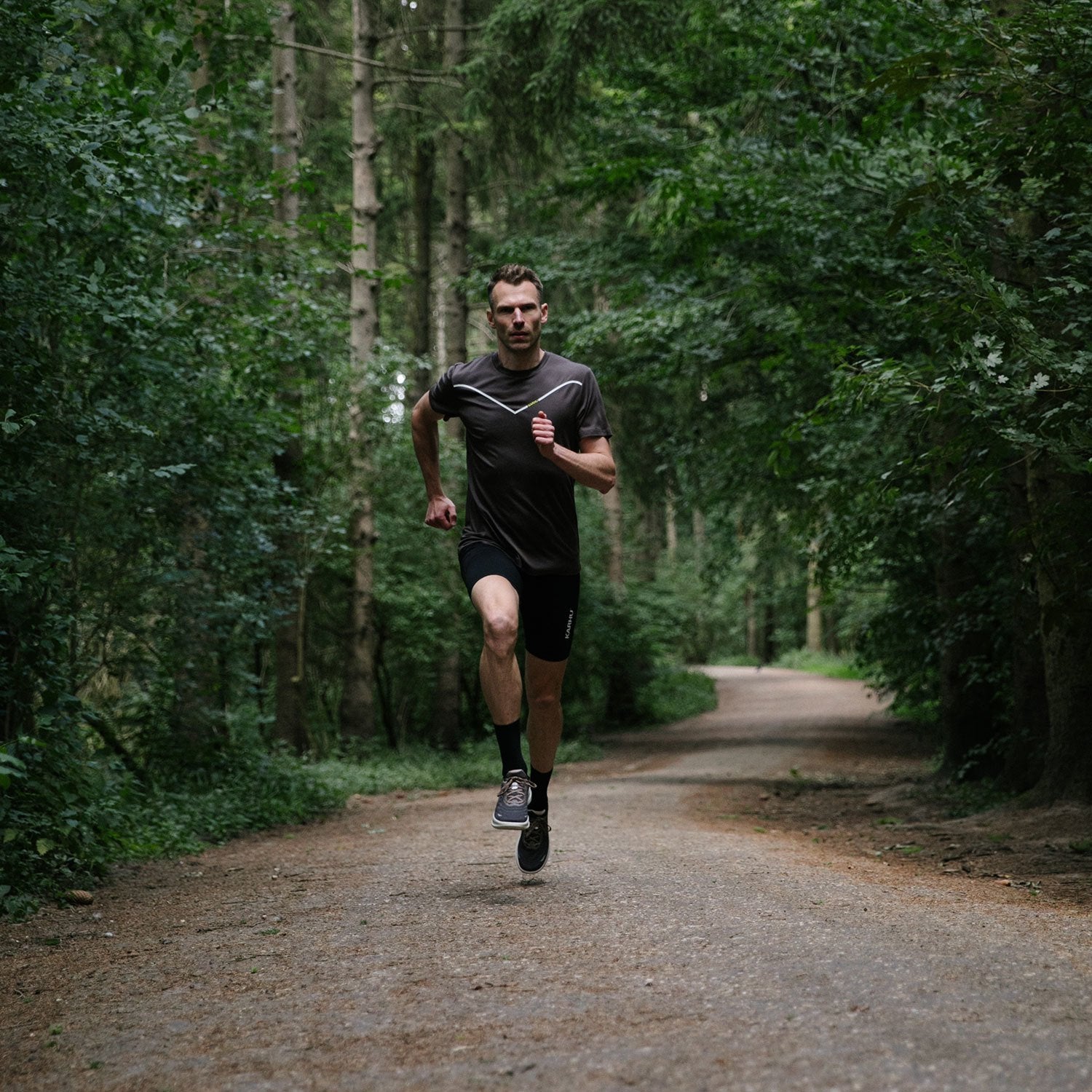 MEN'S RUNNING T-SHIRT - KAMBABA / ICICLE