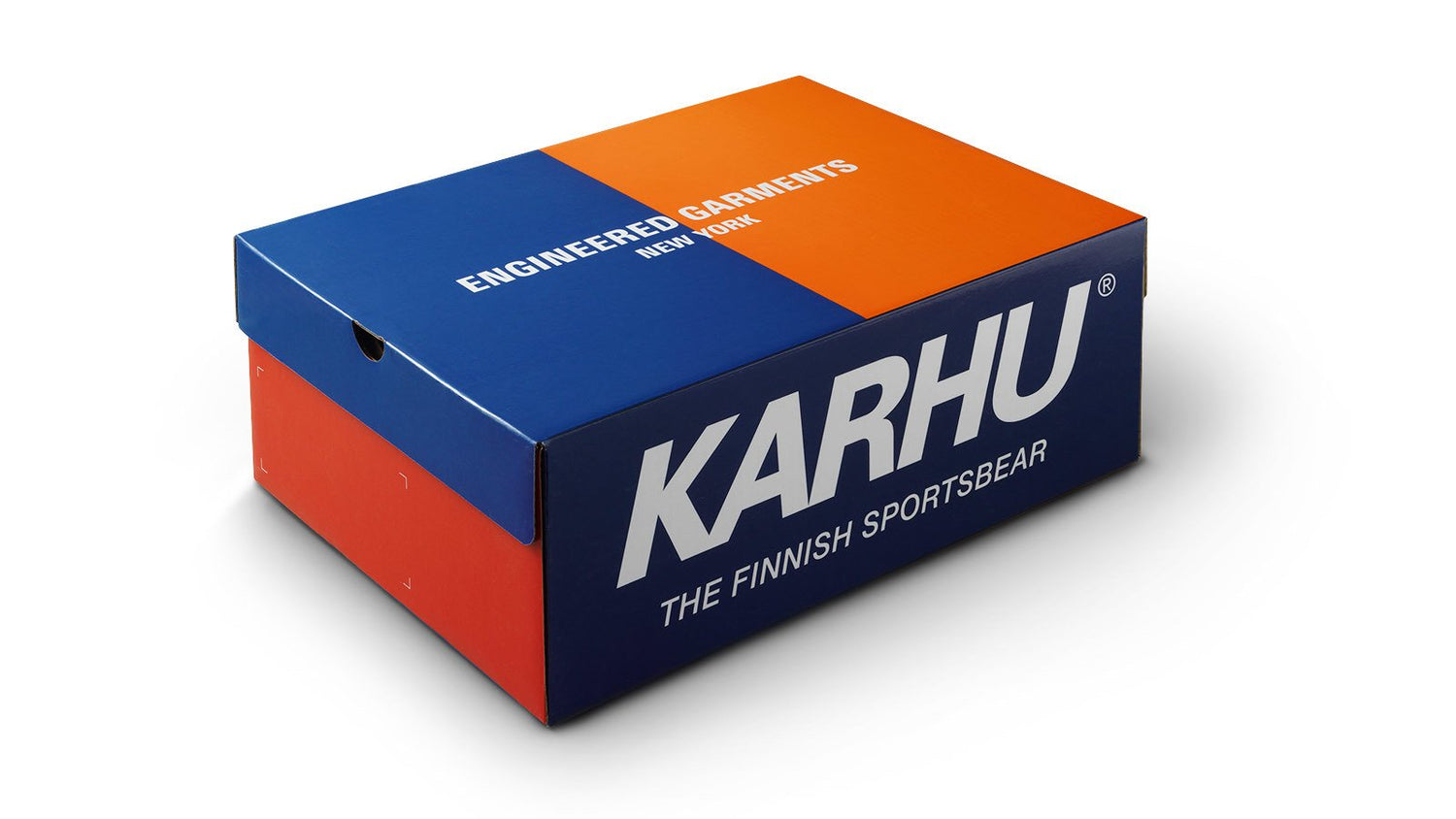 KARHU X ENGINEERED GARMENTS MESTARI SPRINT - CLASSIC BLUE / JAFFA ORANGE