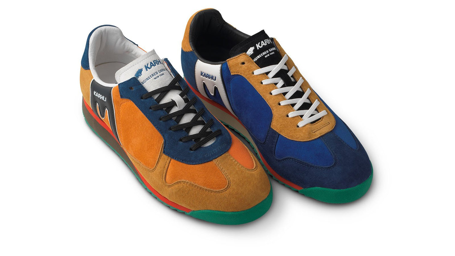 KARHU X ENGINEERED GARMENTS MESTARI SPRINT - CLASSIC BLUE / JAFFA ORANGE