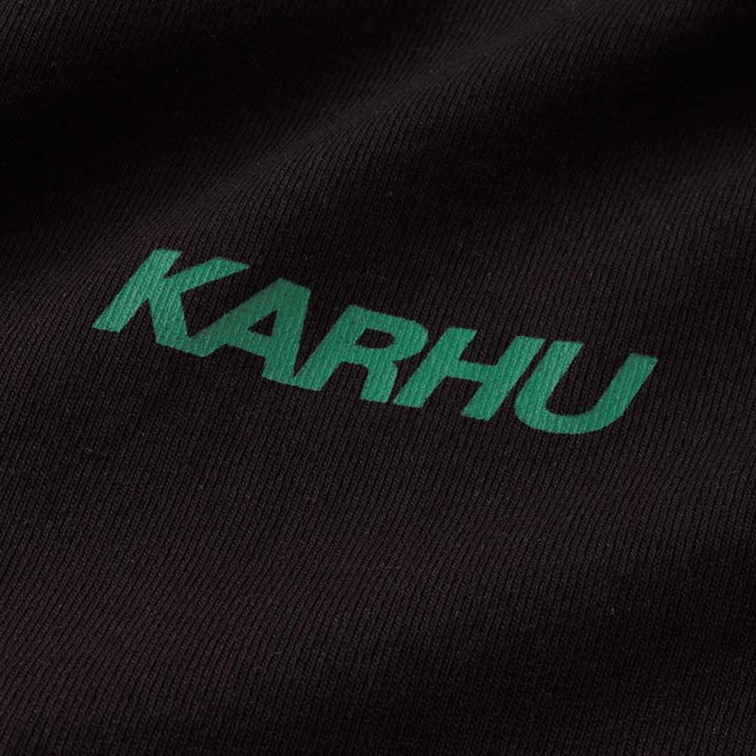 FUSION OG T–SHIRT - BLACK / ULTRAMARINE GREEN
