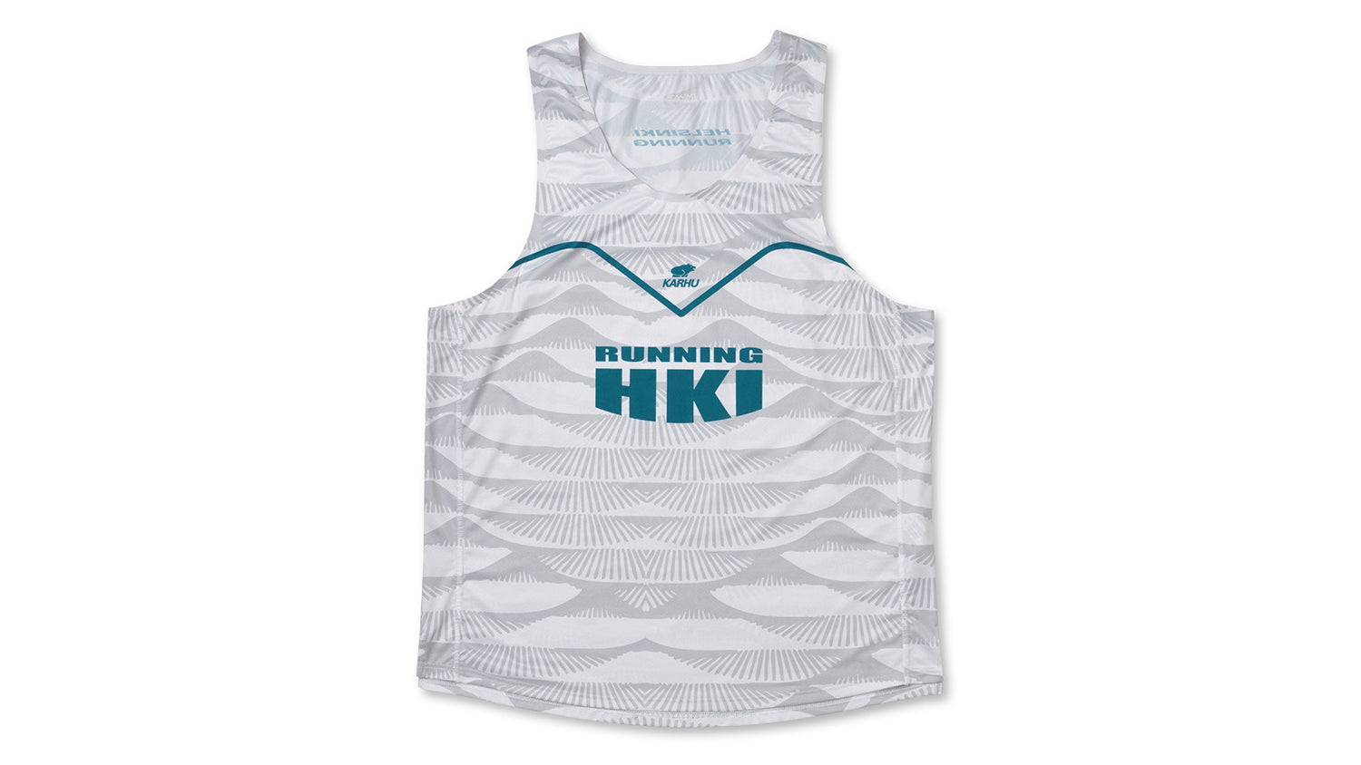 MEN'S RUNNING SINGLET - LUNAR ROCK / BISCAY BAY
