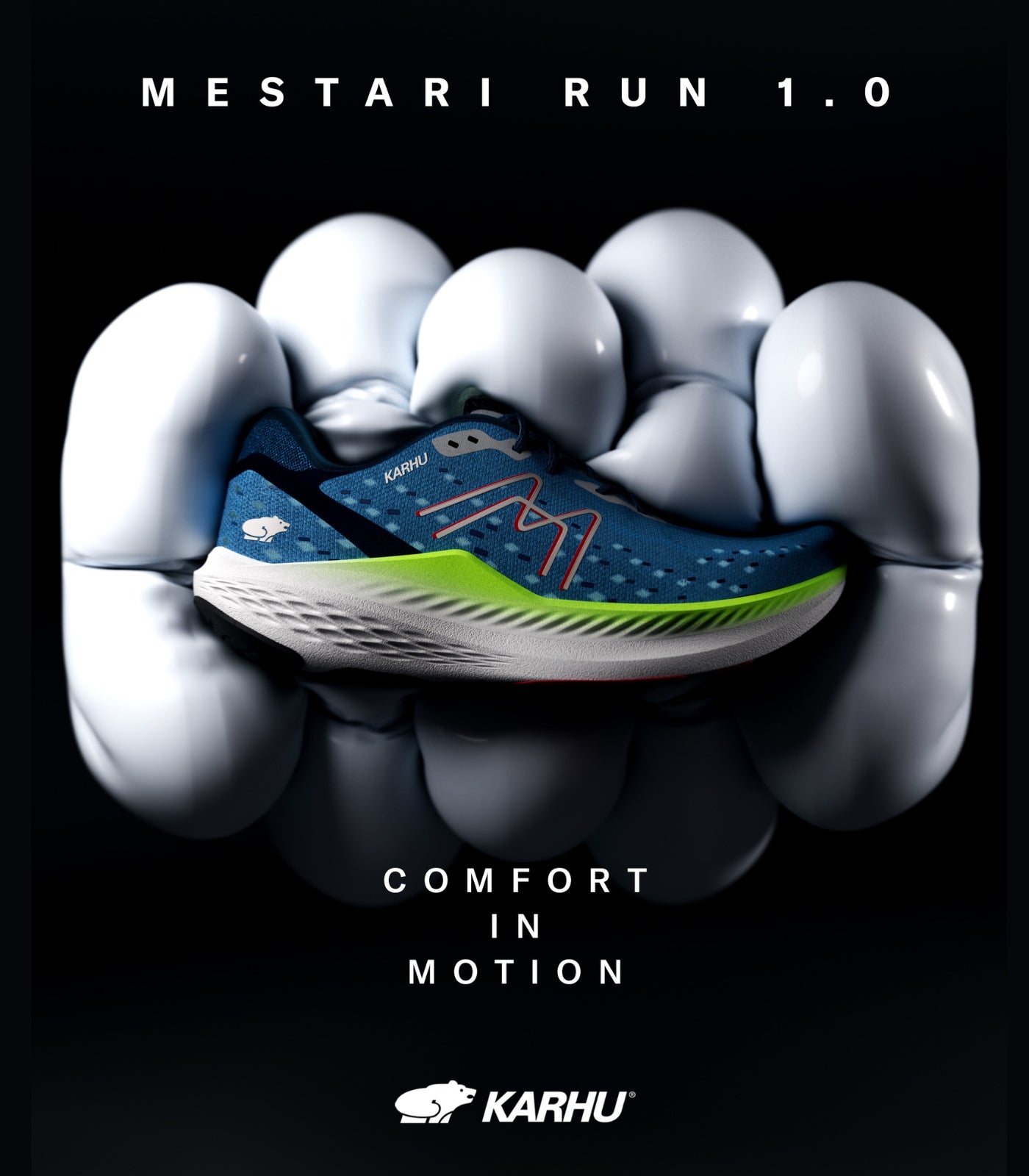 KARHU Mestari Run running campaign