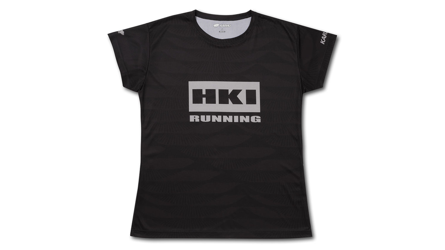 WOMEN'S RUNNING T–SHIRT - WET WEATHER / BLACK