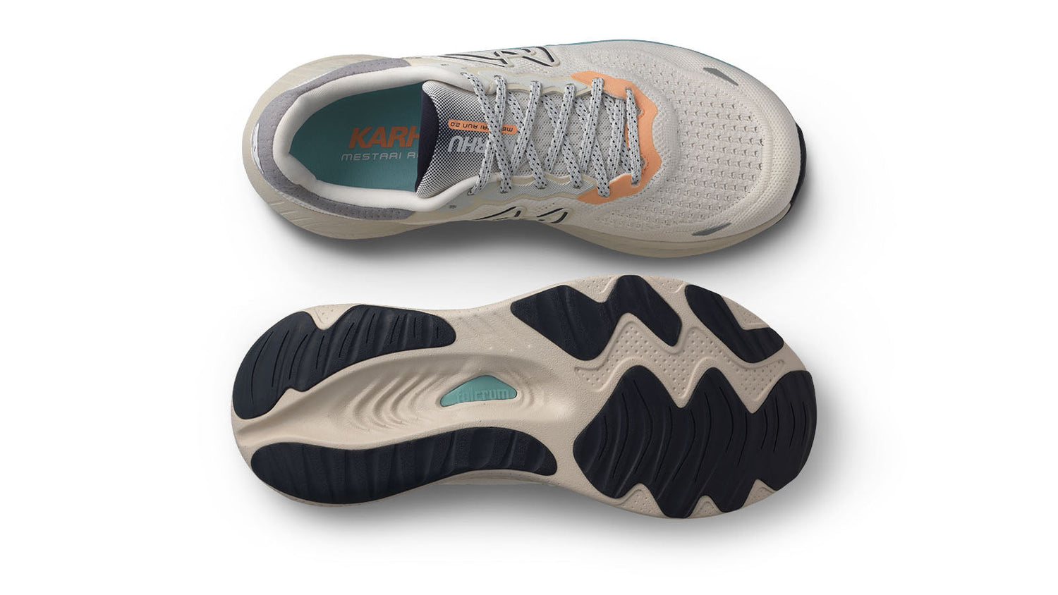 KARHU WOMEN'S MESTARI RUN 2.0 - EGRET / PEACH COBBLER | CUSHIONED RUNNING SHOE