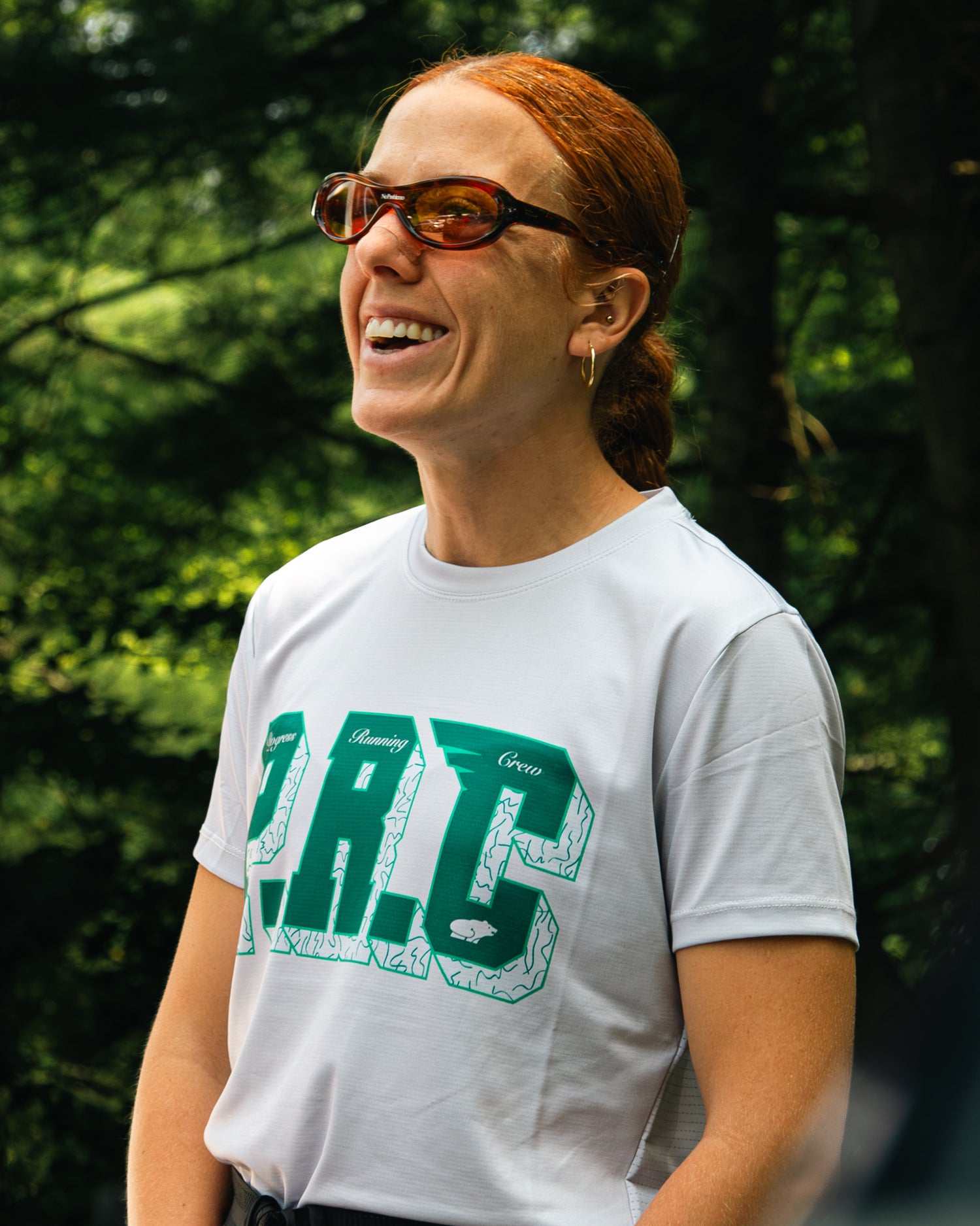 WOMEN'S RUNNING T–SHIRT - OG / ANTARCTICA