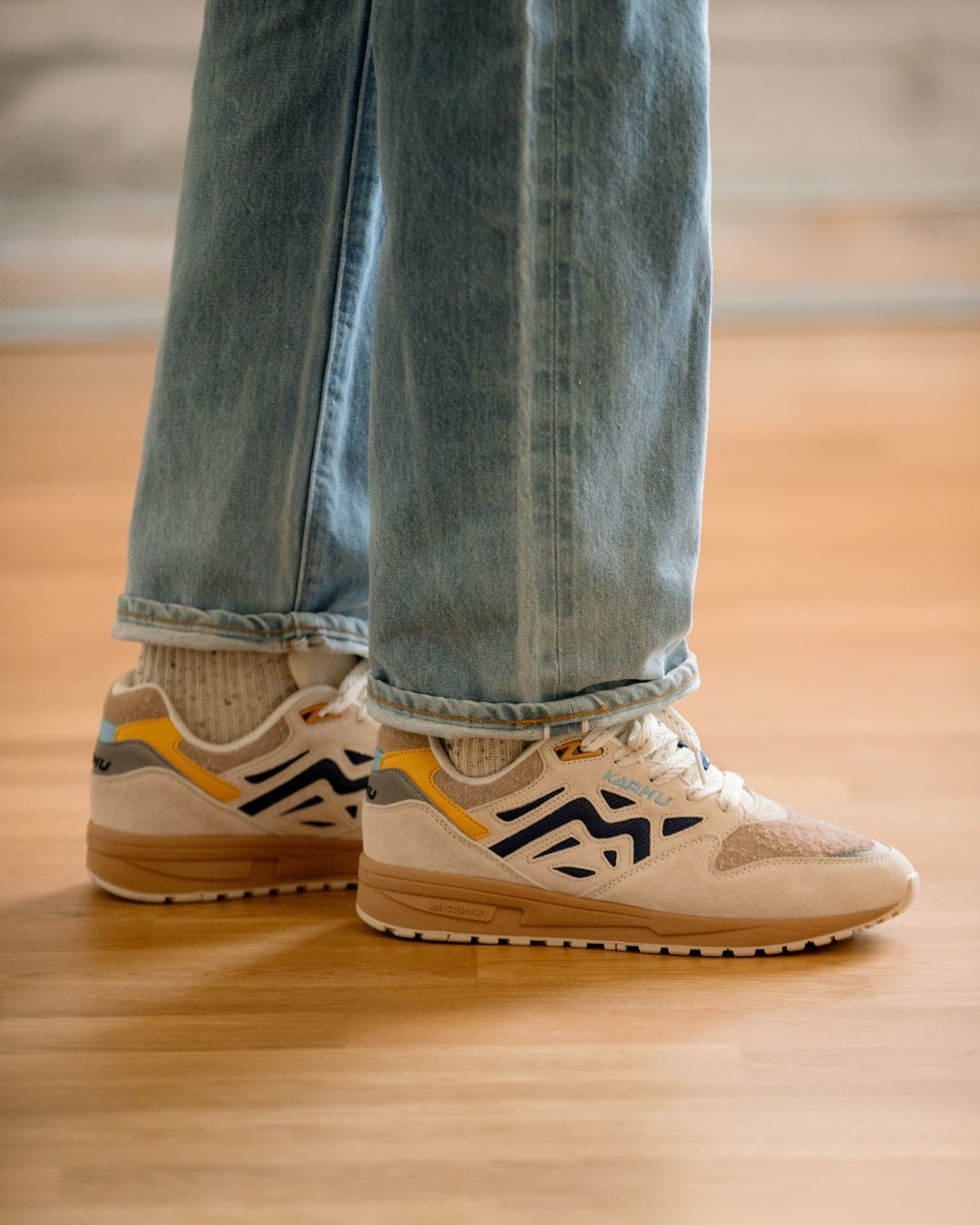 Karhu Legacy 96 Turtledove / Twilight Blue F806079 sneakers