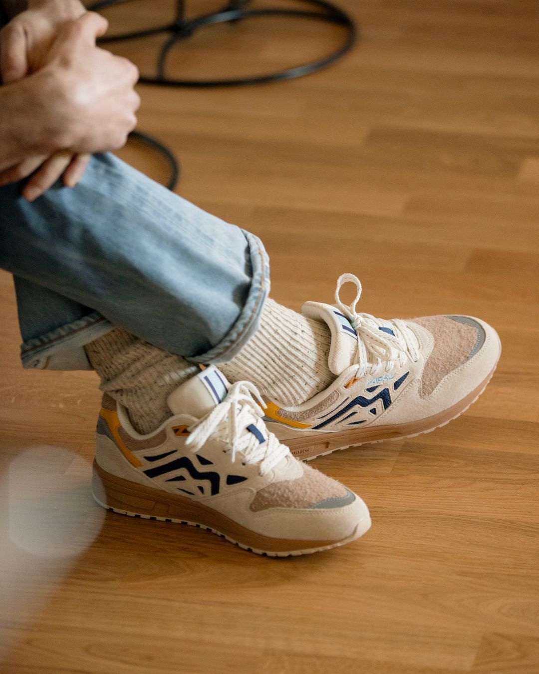 Karhu Legacy 96 Turtledove / Twilight Blue F806079 sneakers