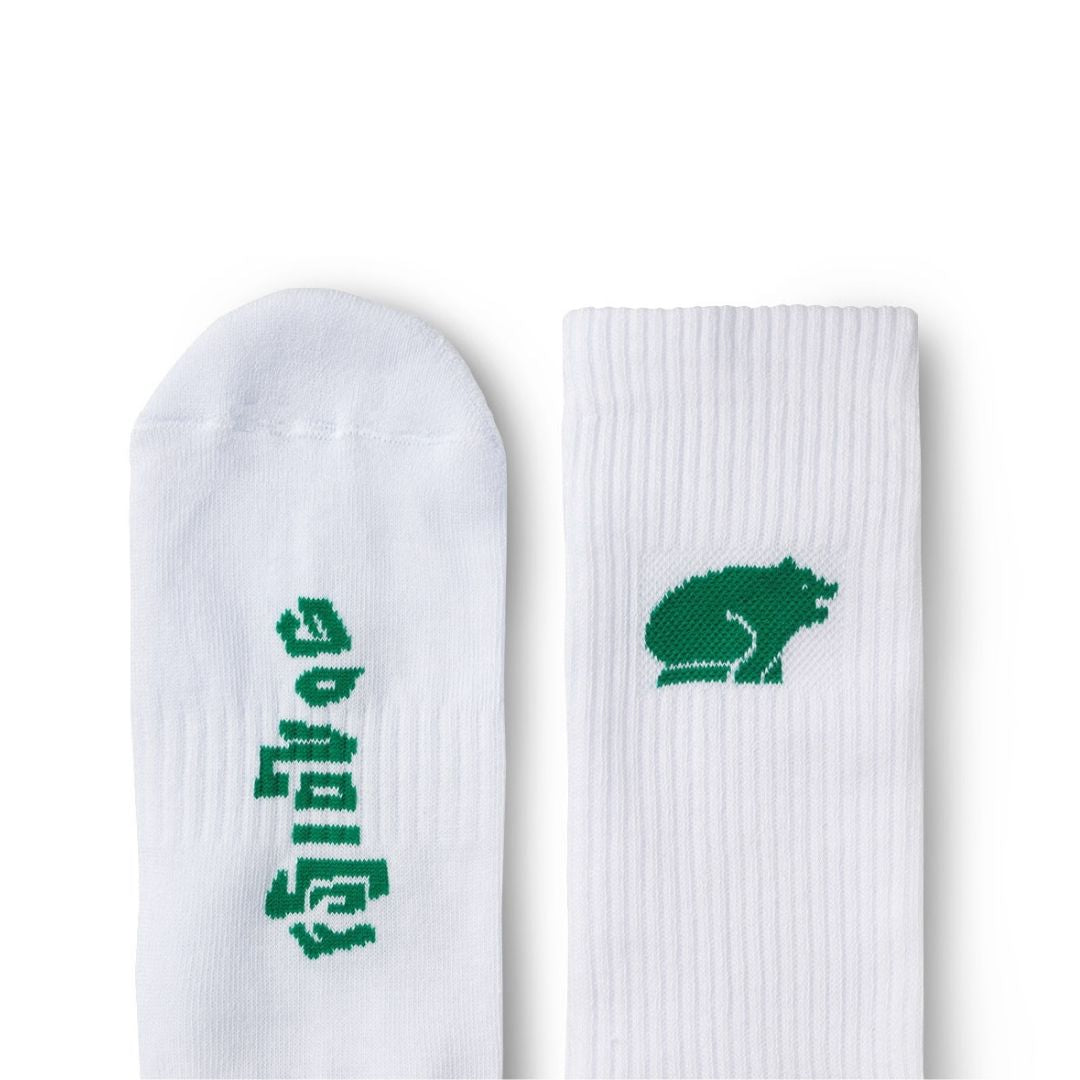 FUSION OG SOCKS - WHITE / ULTRAMARINE GREEN