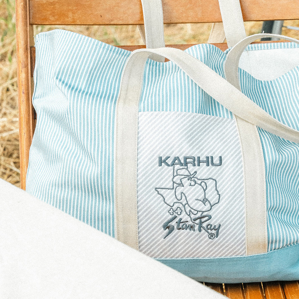 KARHU x Stan Ray Boat tote bag - neutral / hickory | big tote bag