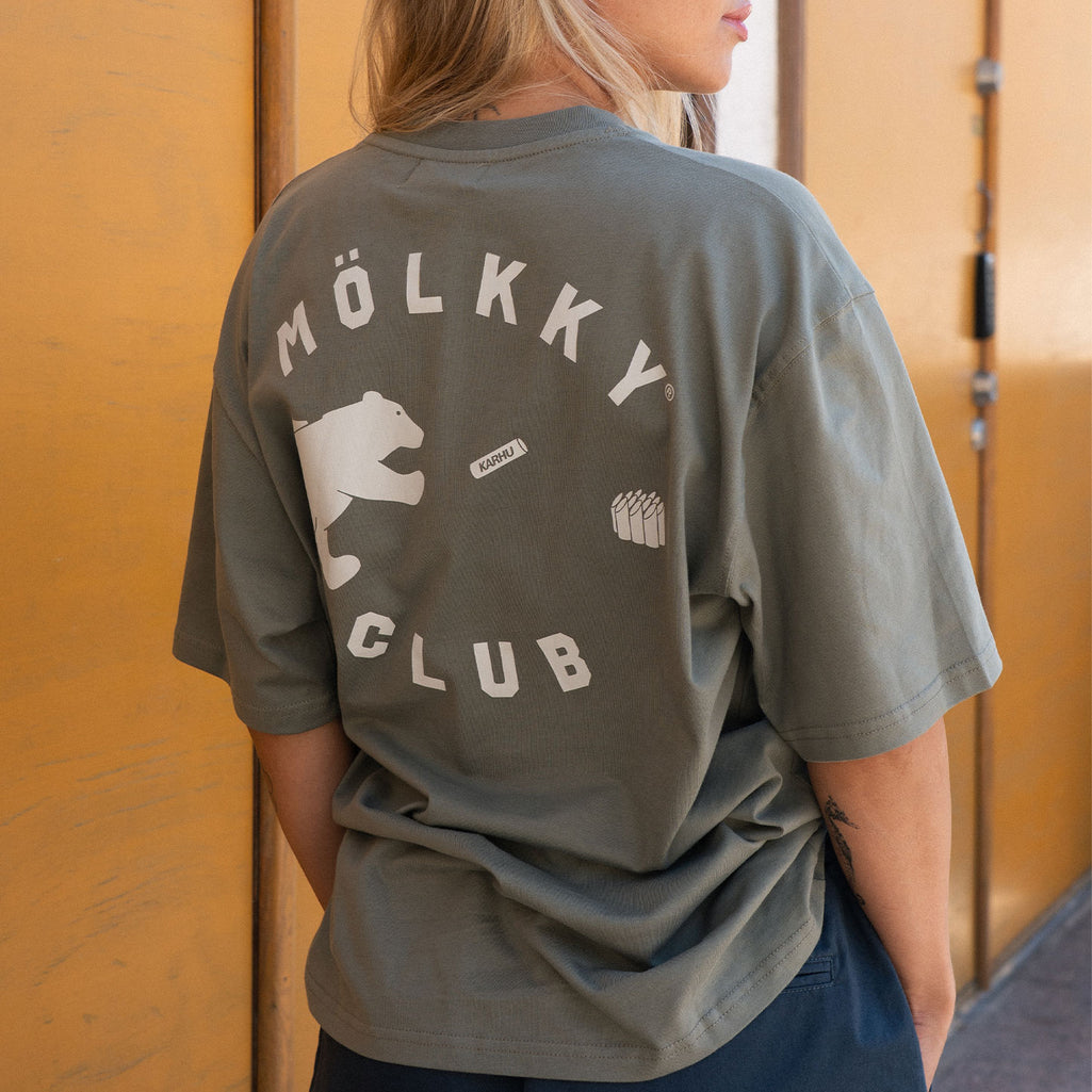 "MÖLKKY" CLUB T–SHIRT - LAUREL OAK / TURTLEDOVE