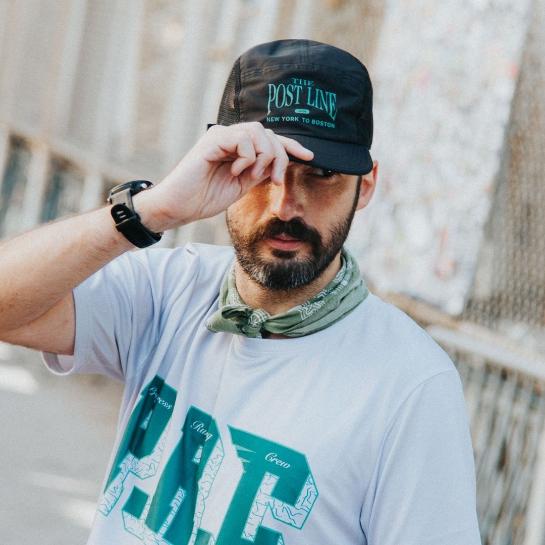 UNISEX POST LINE CAP - OG / BLACK
