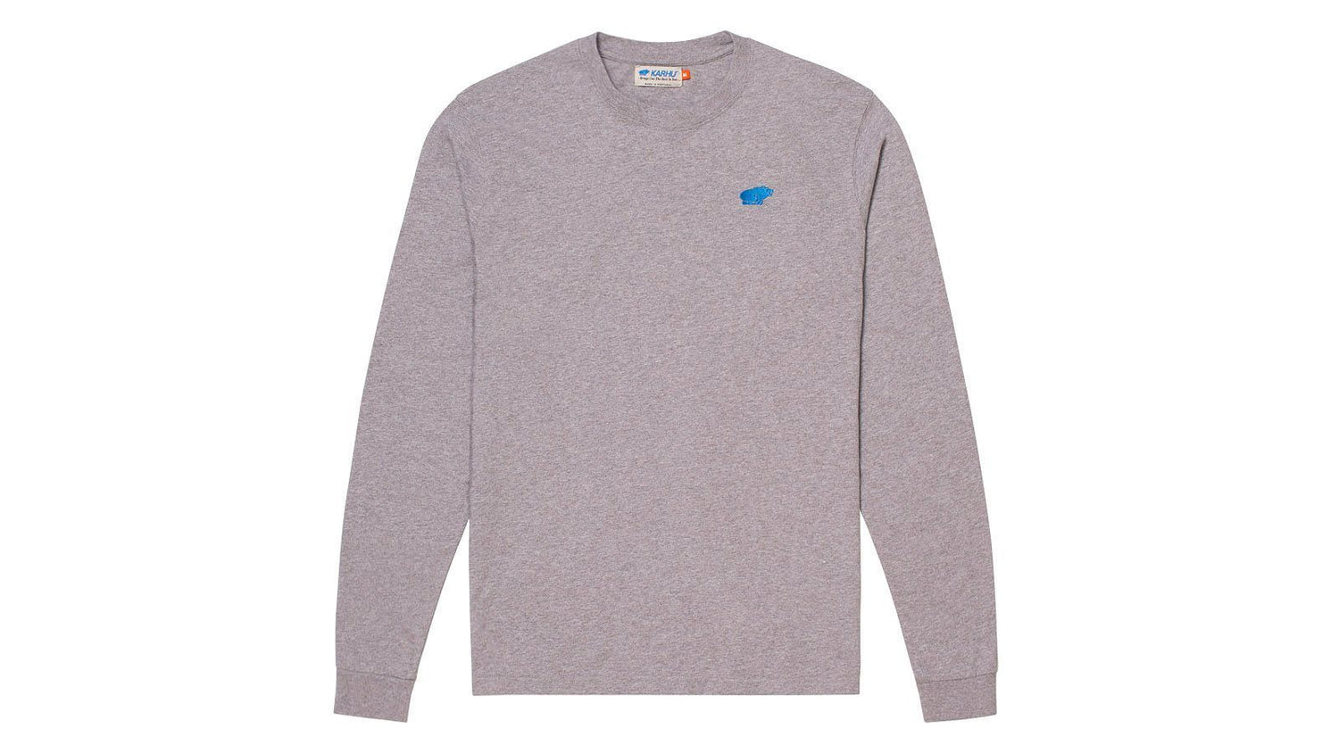 Karhu Air Cushion LS Tshirt heather grey front