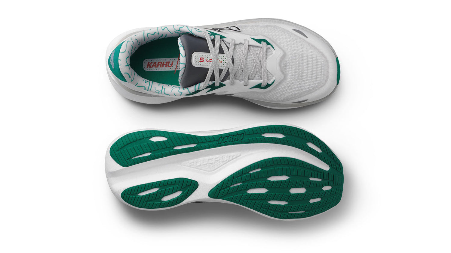 WOMEN'S FUSION 5.0 - BLANC DE BLANC / ULTRAMARINE GREEN