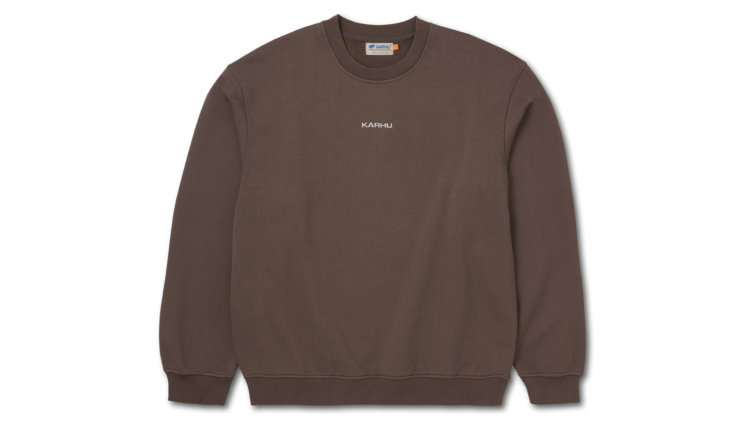 MINI LOGO SWEATSHIRT - COFFEE QUARTZ / ICICLE