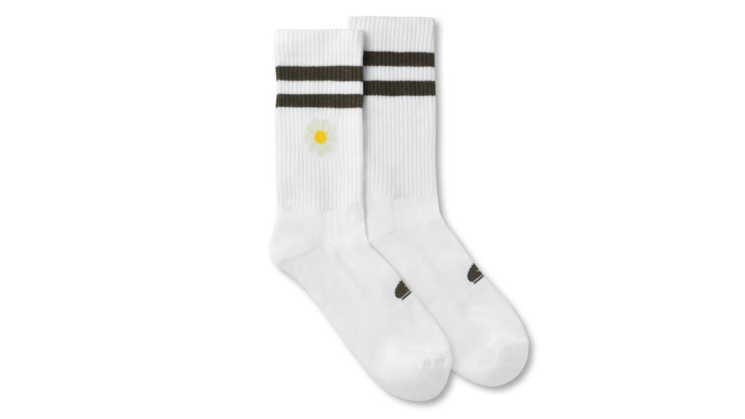 FLOWER PACK SOCK - BRIGHT WHITE / ICICLE