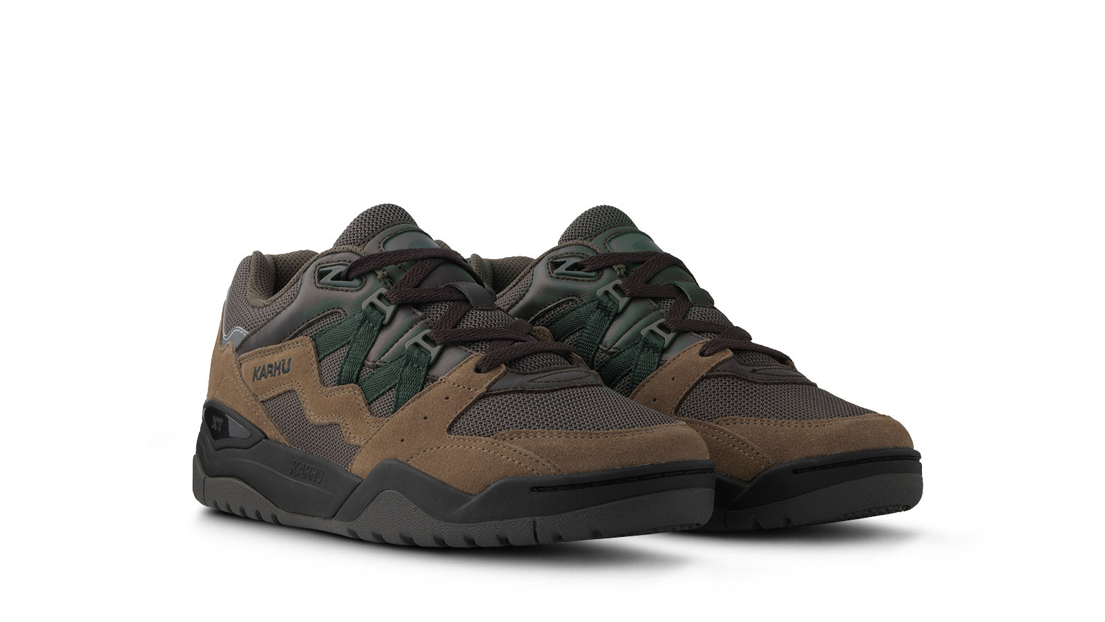 Karhu Fusion XT - Pine Bark / Scarab | 90s design – Karhu EU