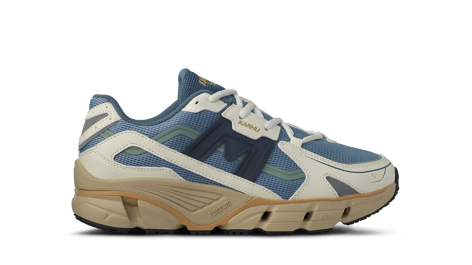 Karhu Super Fulcrum - Icicle / Blue Mirage | Comfort & Guidance
