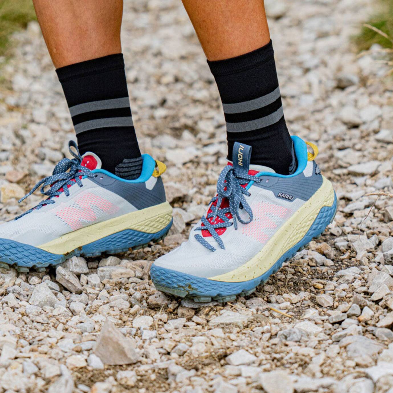 KARHU★IKONI TRAIL★厚底★兼用★BARELY BLUE/HORIZON BLUE Women's KARHU Ikoni Trail 1.0 - 2024 trail running – Karhu EU