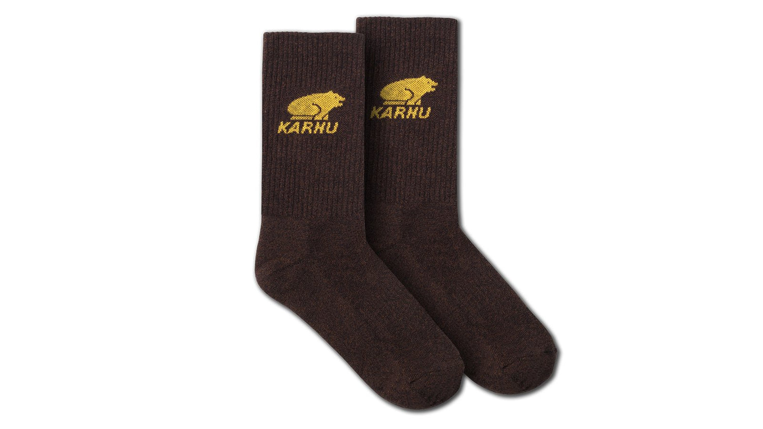 KARHU classic logo sock - brown