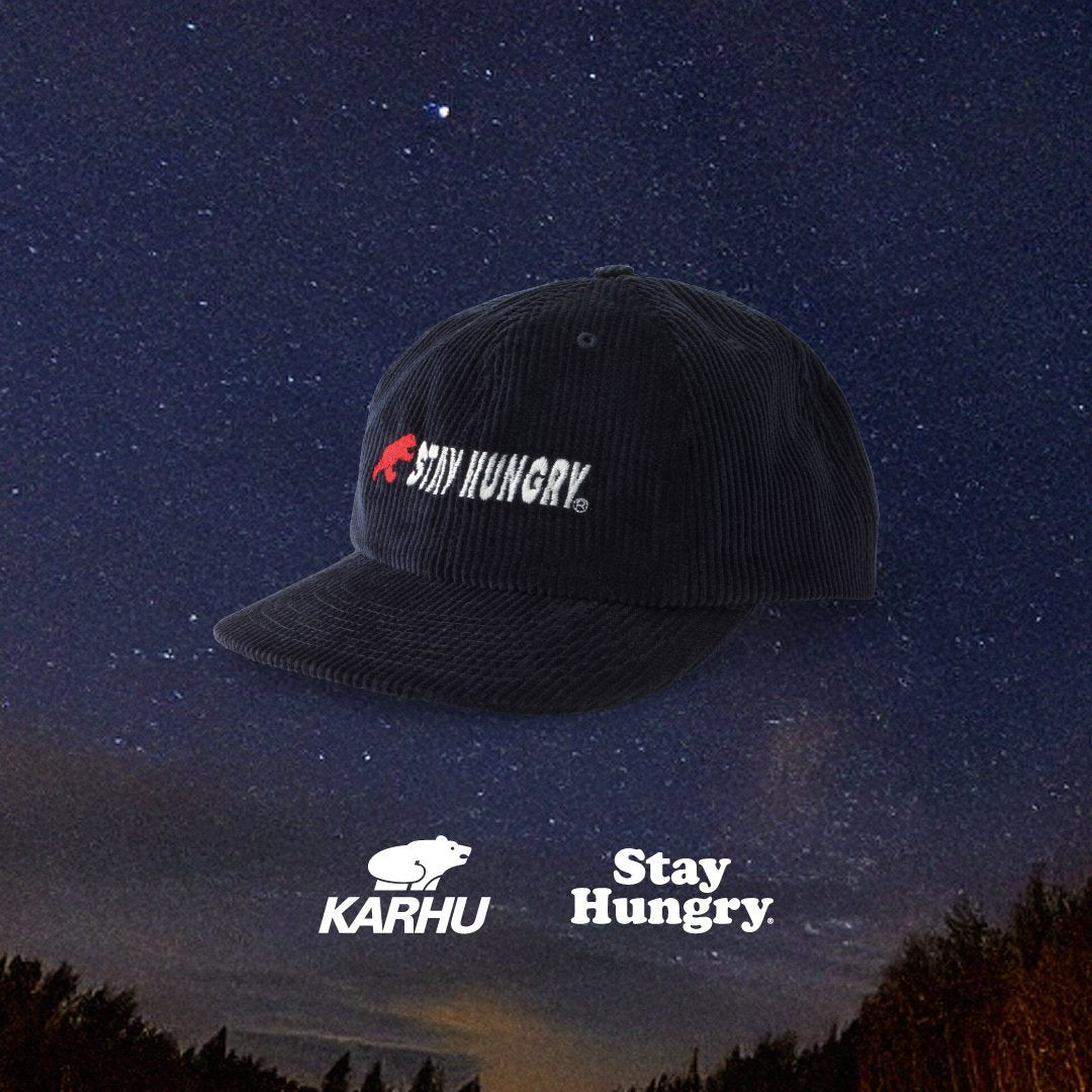 Karhu x Stay Hungry Cap - Navy Blue Corduroy – Karhu EU