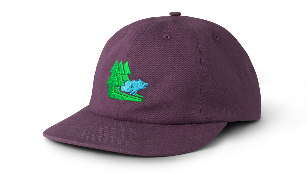 KARHU X STAY HUNGRY CAP - PURPLE COTTON CANVAS