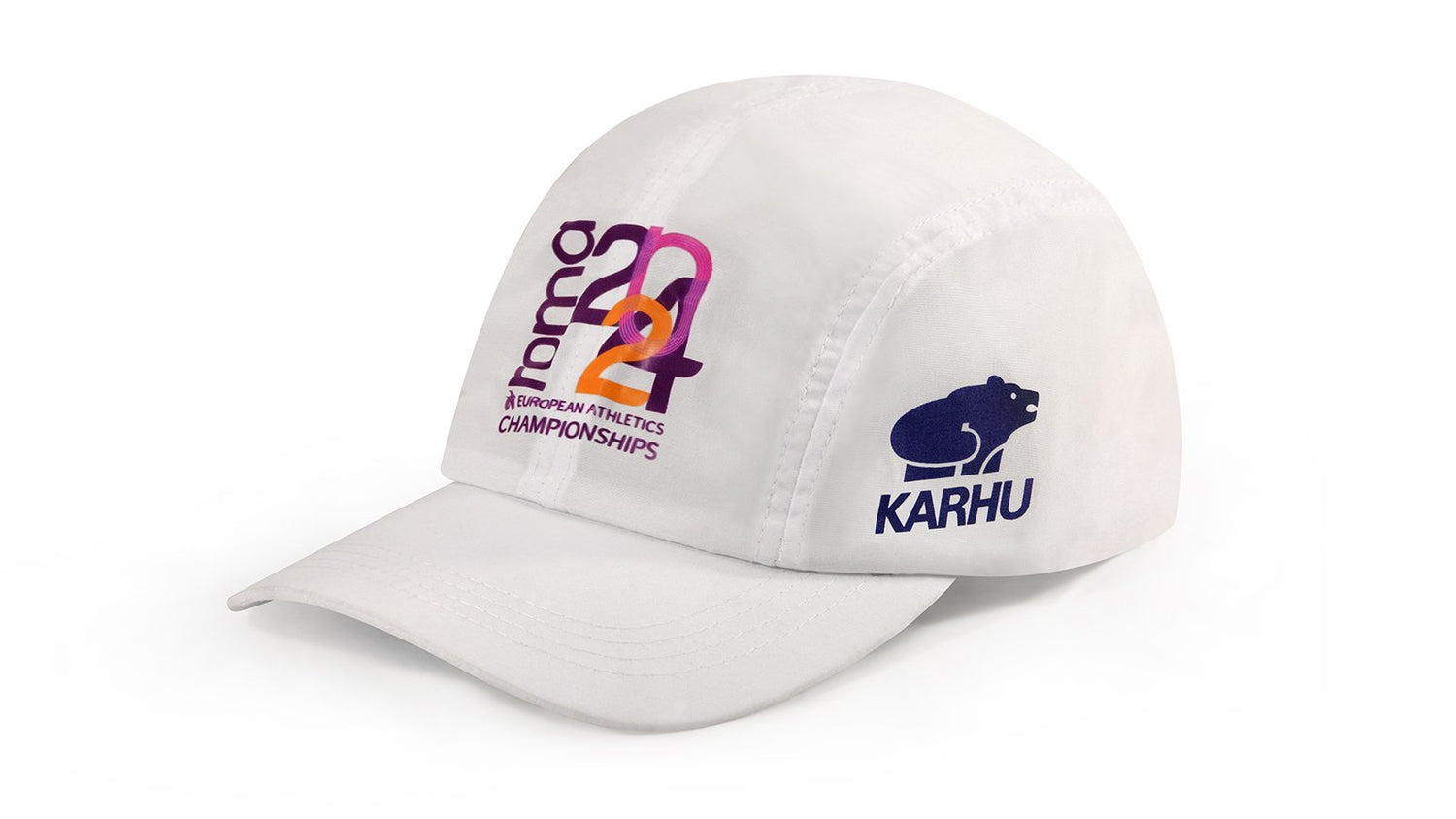 White KARHU performance cap
