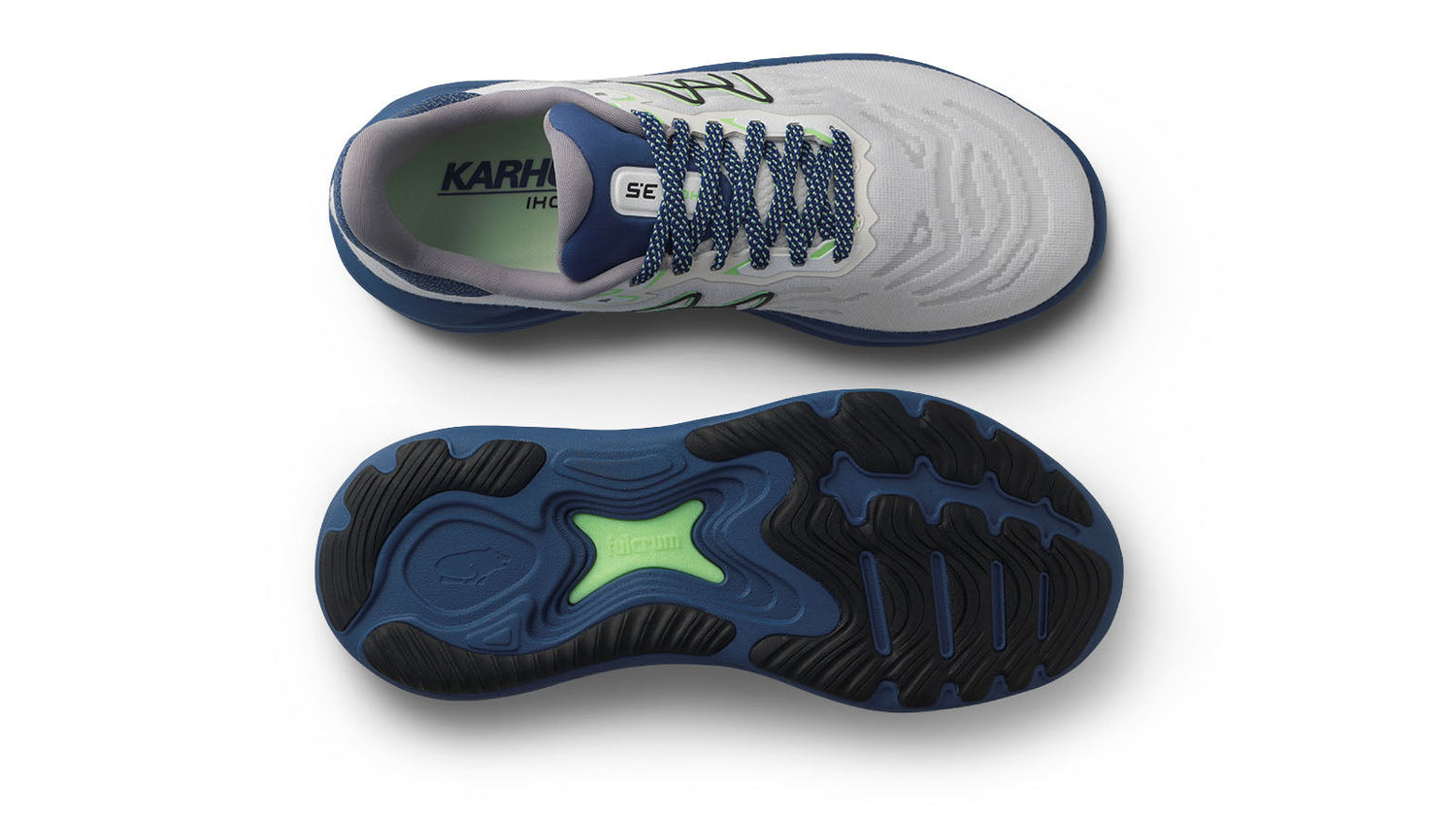 MEN'S IKONI 3.5 - BARELY BLUE / PARADISE GREEN | BALANCED RUNNING SHOES