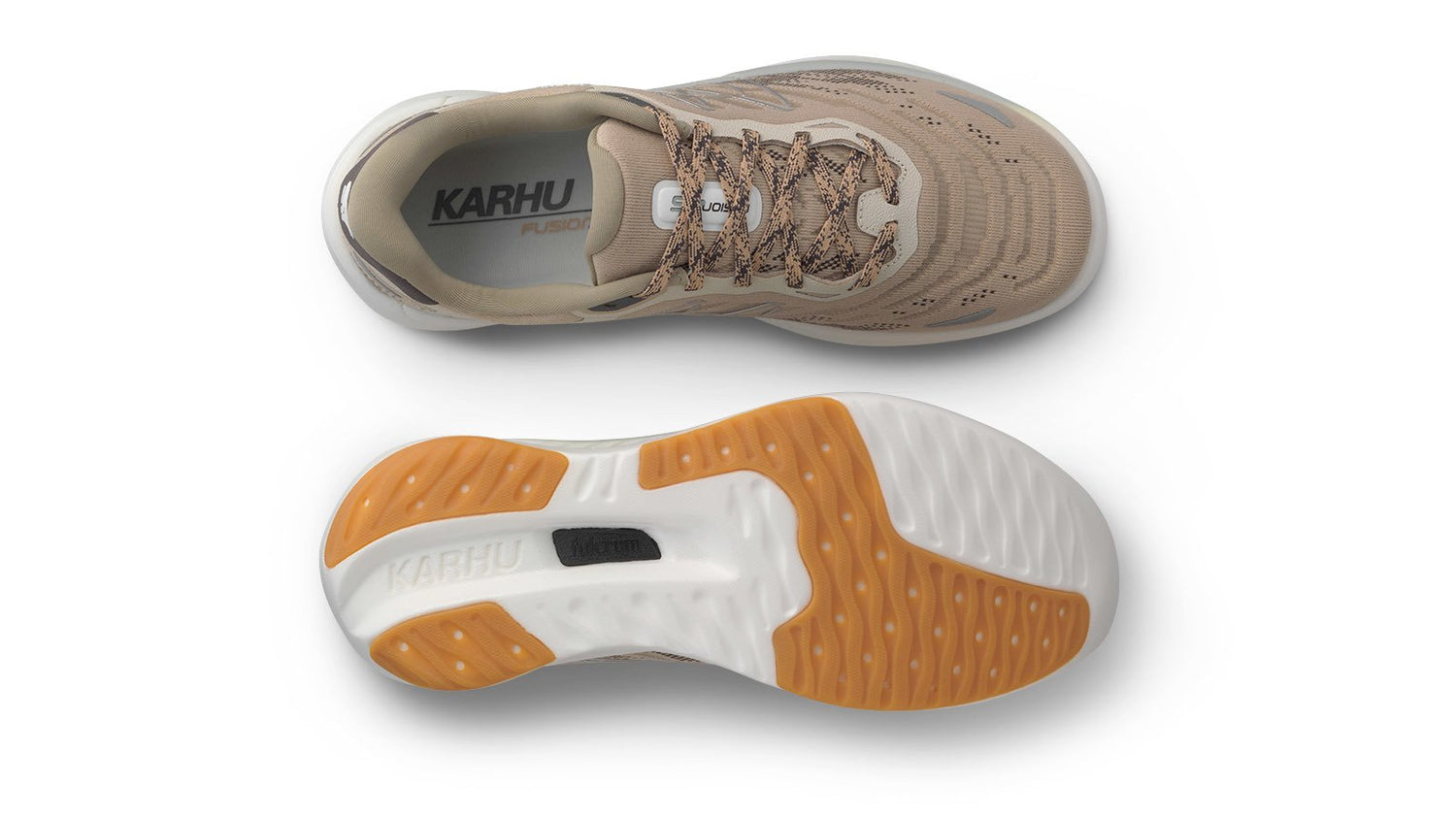 KARHU WOMEN'S FUSION 4.5 HIVO - DOESKIN / PLUM KITTEN