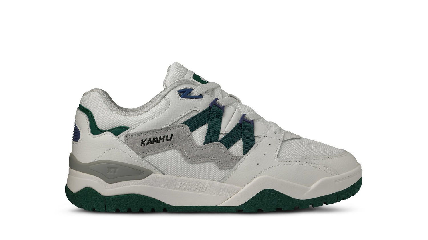 Karhu Fusion XT - Bright White / Rain Forest F850008 | Lifestyle Sneakers