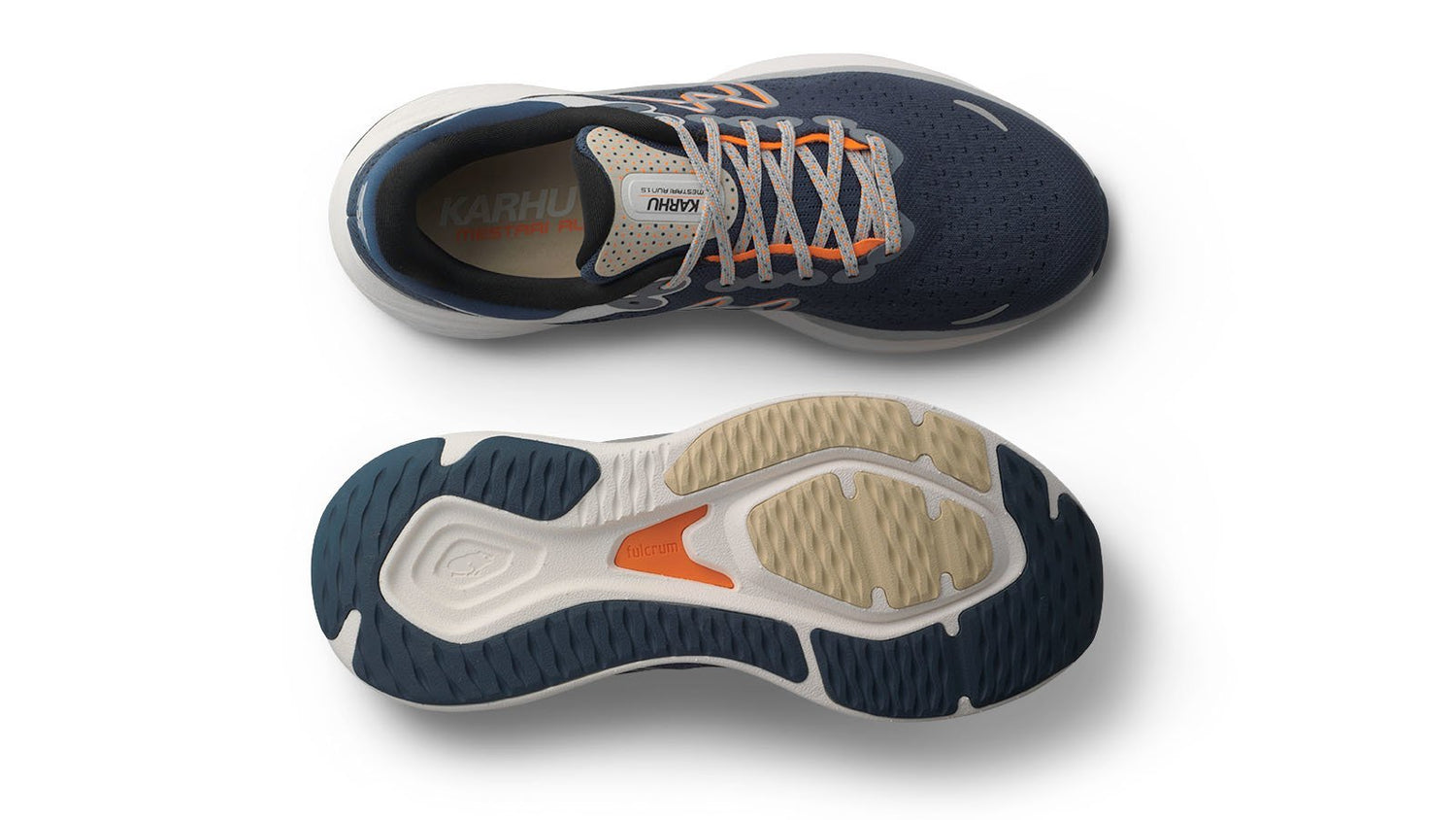 KARHU MEN'S MESTARI RUN 1.5 - TITAN / SHOCKING ORANGE