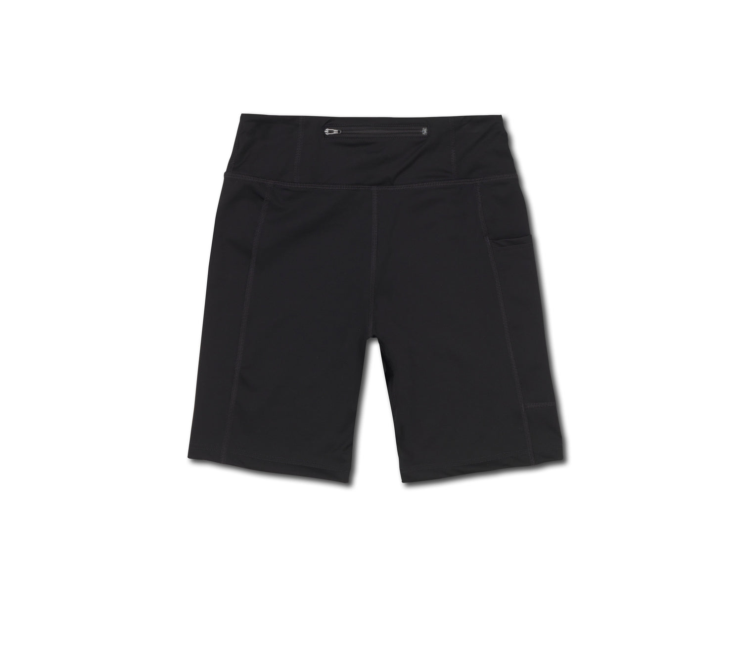 WOMEN'S RUNNING HALF-TIGHT - BLACK / WHITE