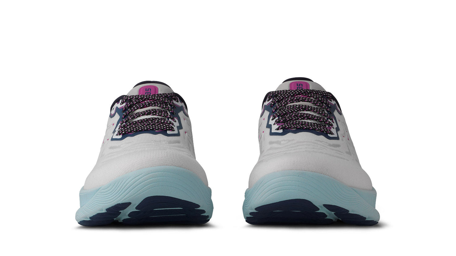 WOMEN'S IKONI 3.5 - BLANC DE BLANC / ROSE VIOLET | BALANCED RUNNING SHOES