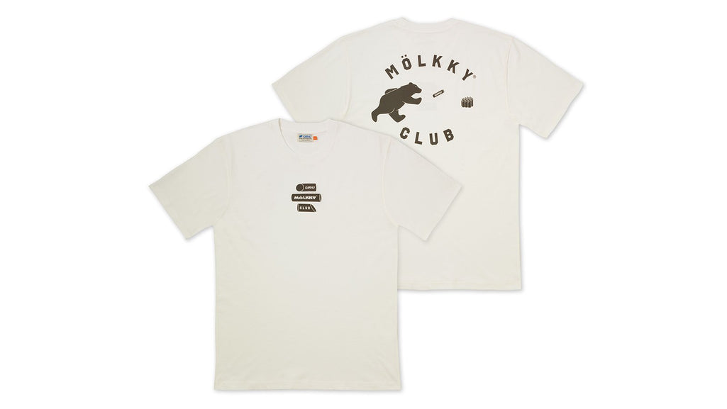 Karhu mölkky pack club t-shirt - white /Karhu mölkky pack club t-shirt - sugar swizzle / chocolate torte verdant green 