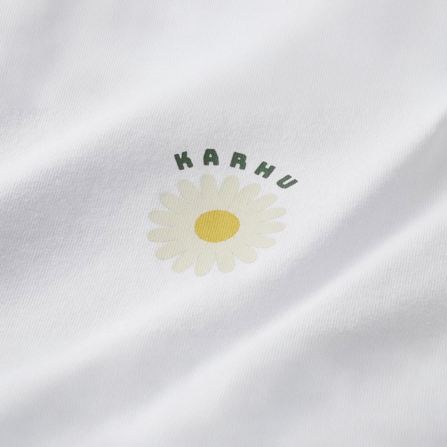 FLOWER BOUQUET T–SHIRT - BRIGHT WHITE / DOUGLAS FIR