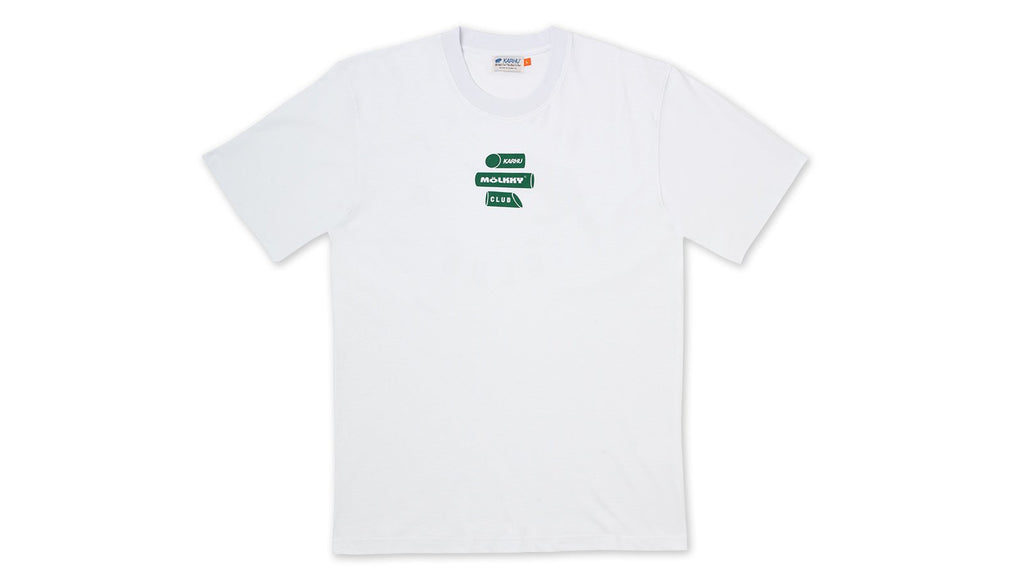 Karhu mölkky pack club t-shirt - white / verdant green 