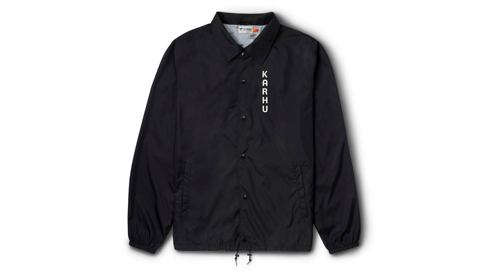 Karhu Logo Coach Jacket in Black | Modern Coach Jacket – Karhu EU Karhu Logo Coach Jacket in Black | Modern Coach Jacket – Karhu EU