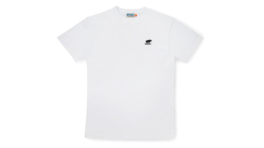 Karhu Worldwide Tshirt White Black Front