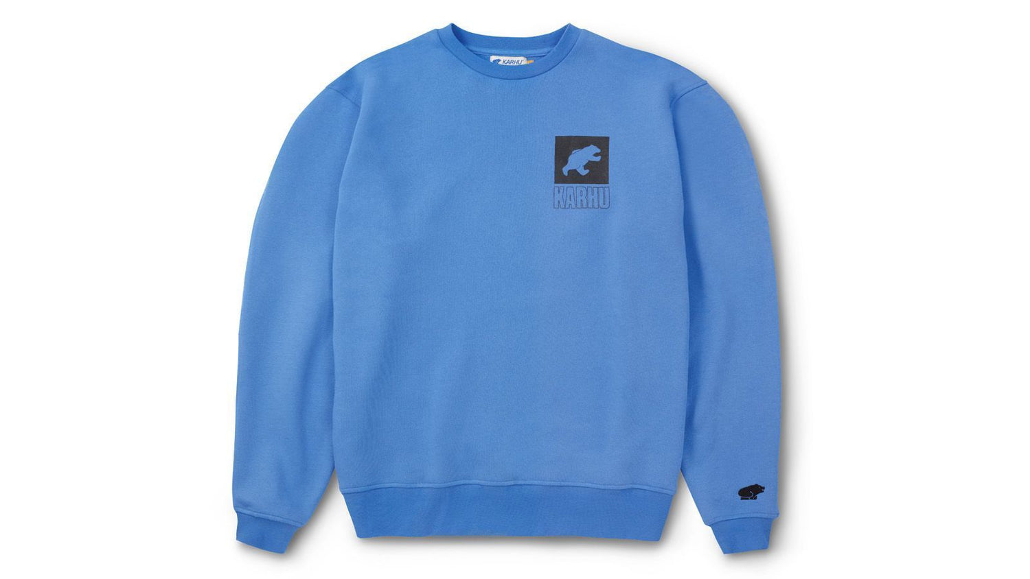 Sport Bear Logo Sweatshirt Marina/Jet Black front