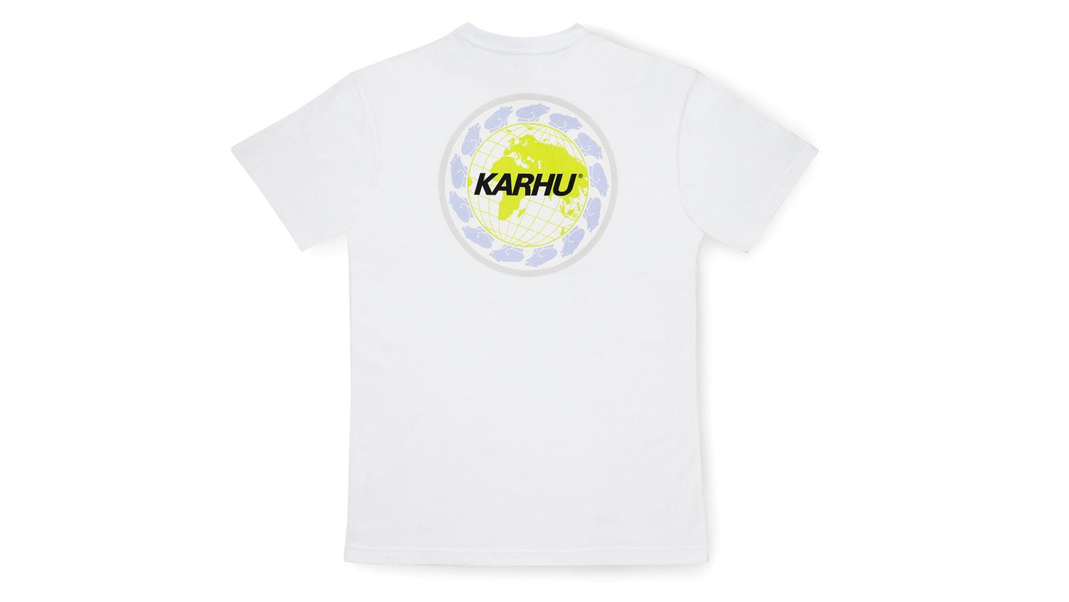 Karhu Worldwide Tshirt White Black Back