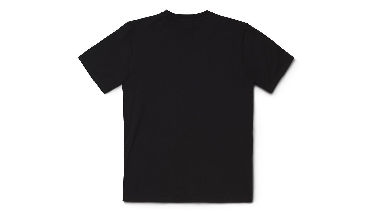 Basic logo t-shirt - jet black / delphinium blue