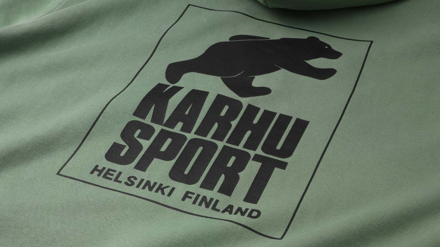 Helsinki sport hoodie - loden frost / jet black