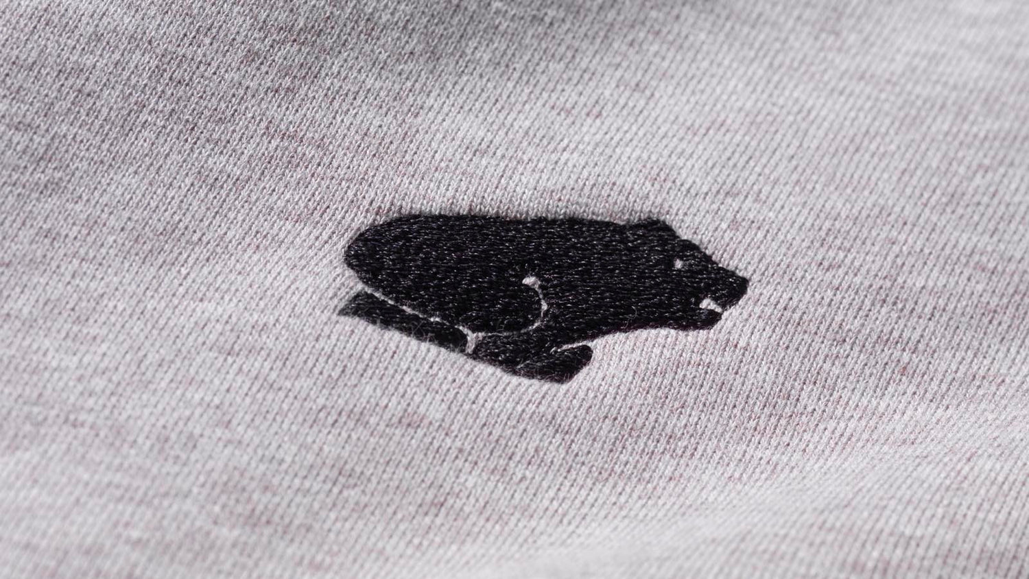 Karhu helsinki sport hoodie heather grey black logo 2
